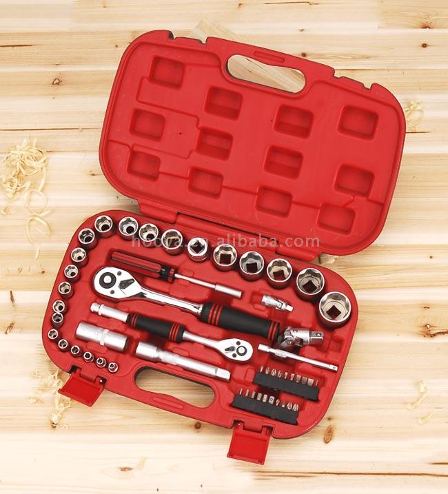  52pc Ratchet Spanner and Socket Kit ( 52pc Ratchet Spanner and Socket Kit)