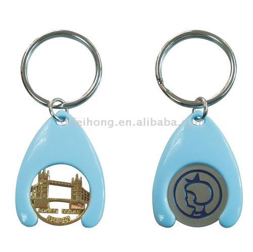  Plastic Coin Key Holder ( Plastic Coin Key Holder)