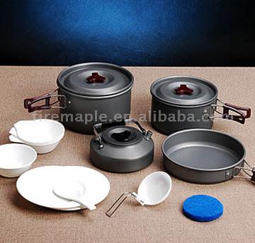  Aluminum Camping Cookware Set