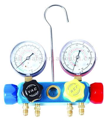  Manifold Guage (4-Way Valve) (Многообразии Gauge (4-ходовой клапан))