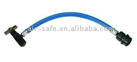  R-134a Recharge Hose with Plastic Top Tap ( R-134a Recharge Hose with Plastic Top Tap)