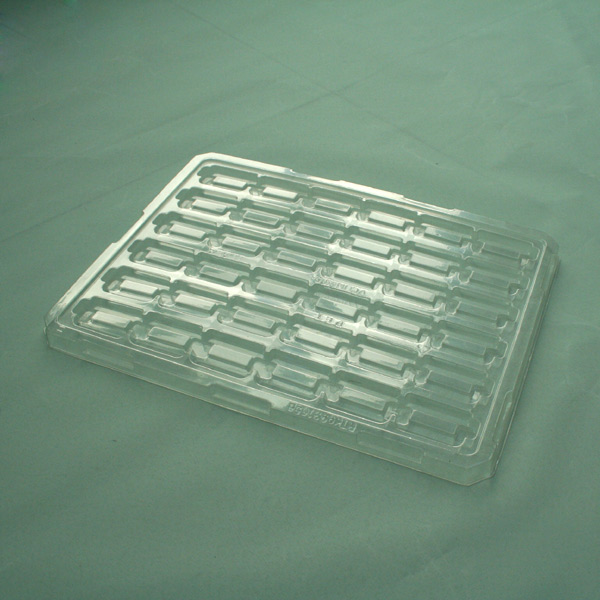 thermoformed plastic trays