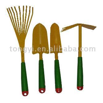  Four-Piece Garden Tool Set (Четыре-Piece Garden Tool Set)