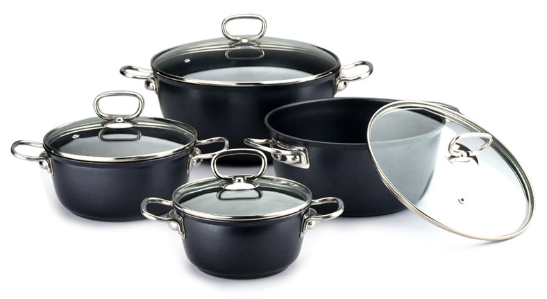  Cast Cookware Set (В ролях посуда Установить)