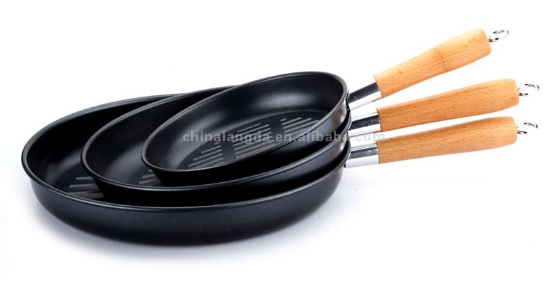  Cast Frying Pan Set (Литая сковорода Установить)