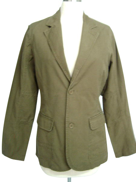  Men`s Cotton Canvas Blazer ( Men`s Cotton Canvas Blazer)