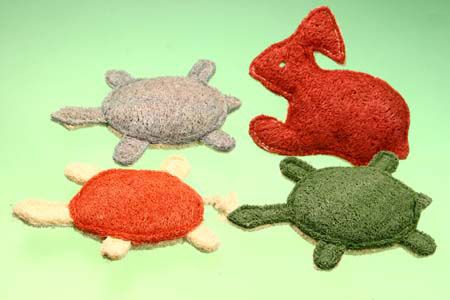  Loofah Cartoon Turtle (Loofah Cartoon Turtle)