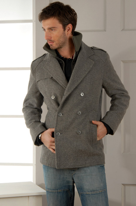  Men`s Woolen Jacket (Мужская куртка Шерстяные)