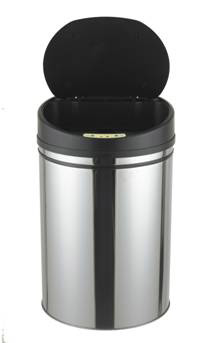  33L Solar Energy Stainless Steel Inductive Litter Bin (33L солнечной энергии из нержавеющей стали Индуктивная мусорное ведро)