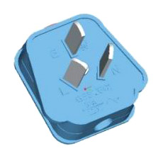  Overload Current Protection Anglic Standard Plug (Overload Current Protection Anglic Standard Plug)