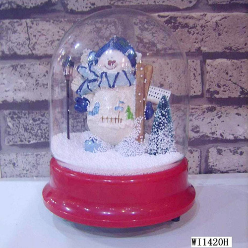  Glass Snow Globe (Verre Snow Globe)