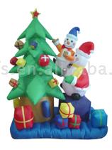  Air-Blown Christmas Inflatable Snowman ( Air-Blown Christmas Inflatable Snowman)