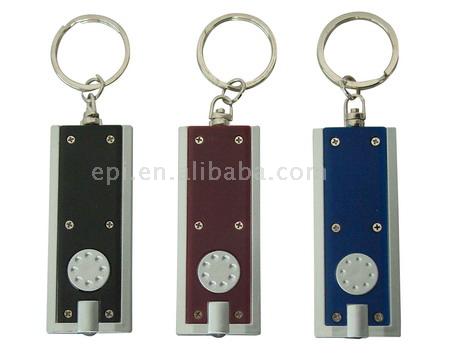  Rectangular LED Light Key Ring (Rectangulaires LED Light Key Ring)