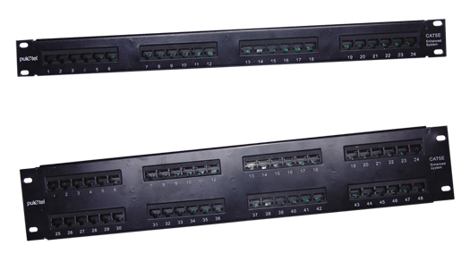  CAT5e Unshield Patch Panel (CAT5e Unshield патч-панель)