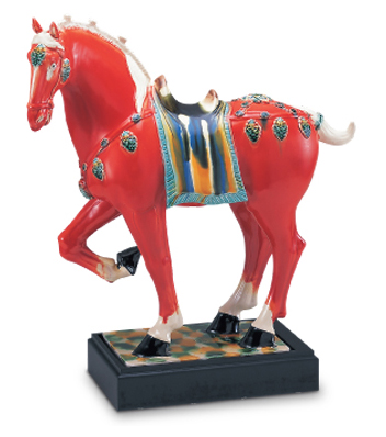  Handmade Ceramic Horse (Tang Dynasty) (Ручная Керамическая Horse (династия Тан))