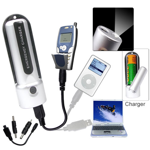  All-In-One Emergency Charger (Tout-En-Un chargeur d`urgence)