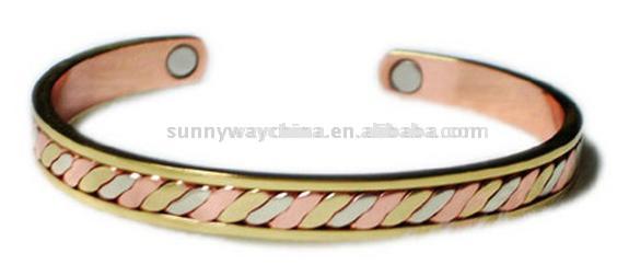  Magnetic Ionized Copper Summer Bangle