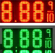  LED Gas Price Sign (LED du prix du gaz S`inscrire)