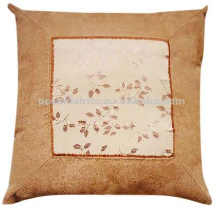  Jacquard and Suede Cushion ( Jacquard and Suede Cushion)