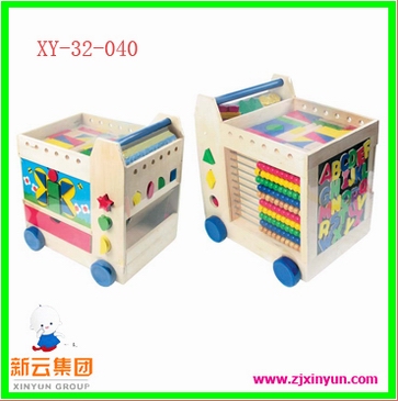  Wooden Bus Set ( Wooden Bus Set)