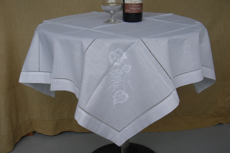  Tablecloth with Handmade Hemstitch, Cutwork, Drawnwork and Artex (Скатерти с ручной выстрочить, Cutwork, Drawnwork и Артекс)