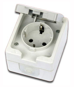  Waterproof Wall Mounted Switch and Socket (Водонепроницаемый Настенная Switch и розетки)