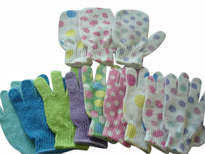  Exfoliating Bath Gloves ()