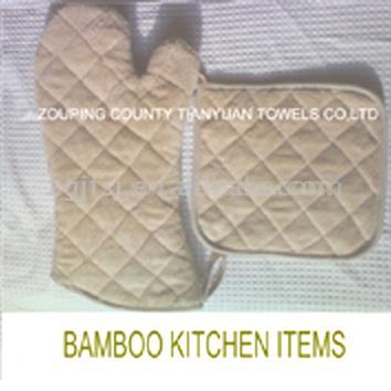  Bamboo Oven Mitt (Бамбук Oven Mitt)