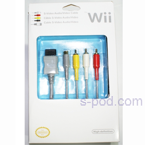  S-Video AV Cable for Nintendo Wii ( S-Video AV Cable for Nintendo Wii)