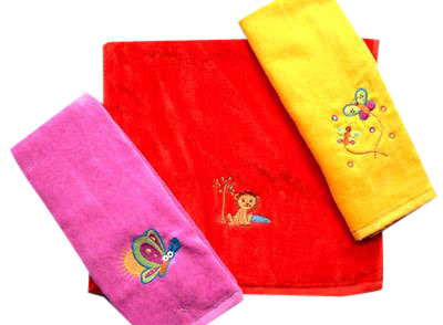  Embroidered Towel ( Embroidered Towel)