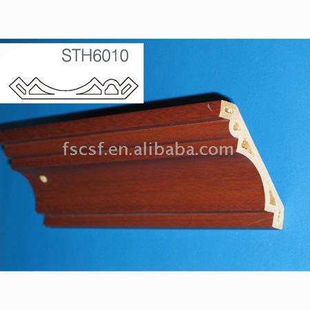  Wooden Plastic Decorative Cornice Crown Moulding (Деревянные декоративные пластиковые Карниз Crown формовочные)