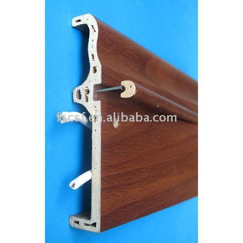  Wood Plastic Skirting (Дерево Пластик Плинтус)