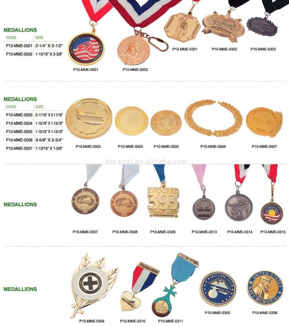  Metal Medals ( Metal Medals)