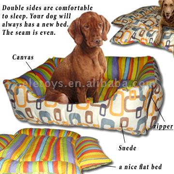  Double Sided Square Dog Bed ( Double Sided Square Dog Bed)