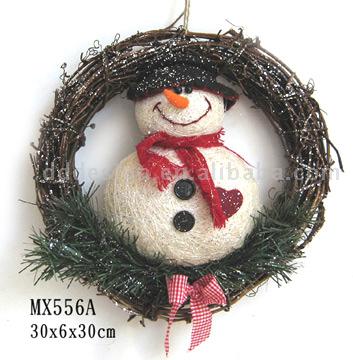  Sisal Christmas Snowman ( Sisal Christmas Snowman)