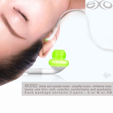  iBuds2 Earbuds for iPod New Earphones (Green) (iBuds2 наушники для IPod Новые наушники (зеленый))