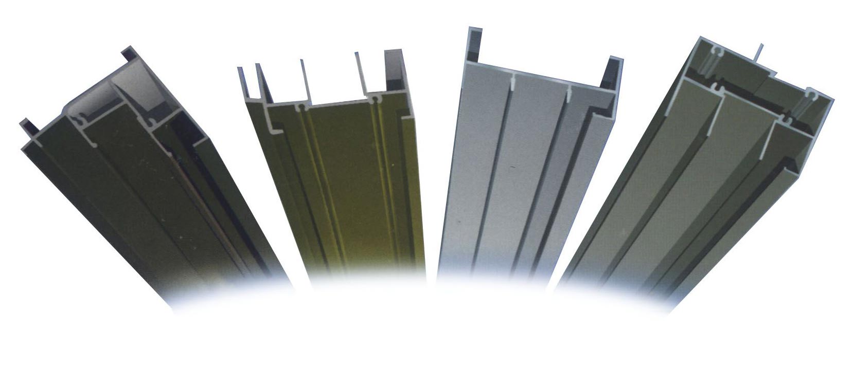  Powder Coated Aluminum Profile ( Powder Coated Aluminum Profile)