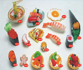  Mini Food Model with Magnet (Продовольственная мини модель с магнитом)