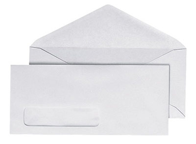  10# White Window Envelope (# 10 белое окно Конверты)