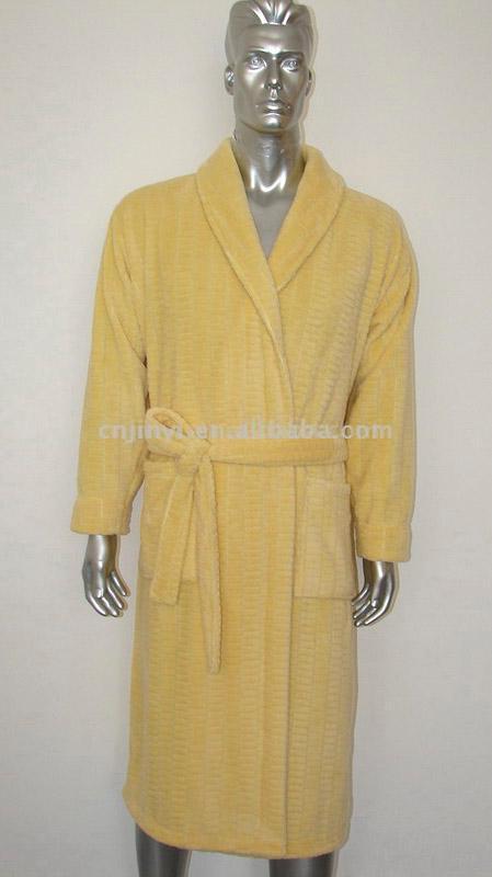  Coral Fleece Bathrobe (Coral Fleece Peignoir)