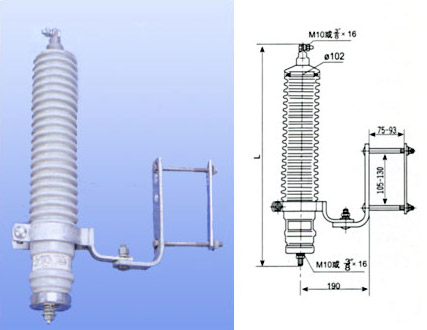  Gapped Metal Oxide Arrester (Gapped oxyde métallique de parafoudre)