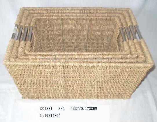  Rect Seagrass Storage Basket (Rect Seagrass хранения корзины)