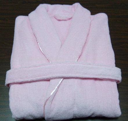  Men`s Cotton Terry/Velour Bathrobe (Men`s Cotton Terry / Velours Peignoir)