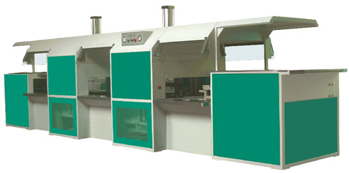  Vacuum Sole-Sticking Production Line ( Vacuum Sole-Sticking Production Line)