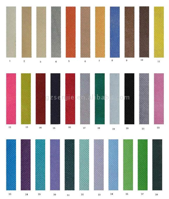  Senjie Nonwoven Fabric Color Swatch ( Senjie Nonwoven Fabric Color Swatch)