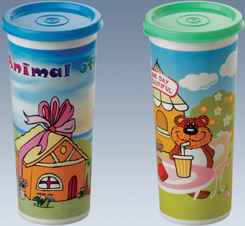  Leakproof Cartoon Cup (Étanche Cartoon Cup)