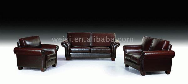  A379 Leather Sofa (Canapé en cuir A379)