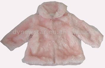  Rose Swirl Faux Fur Jacket ( Rose Swirl Faux Fur Jacket)