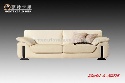  Classical Leather Sofa (Canapé en cuir classique)