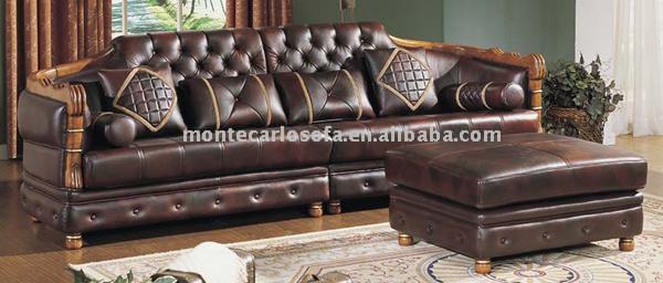  Genuine Leather Sofa